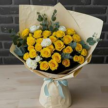 Букет цветов из:  Розы в Зубовой Поляне
