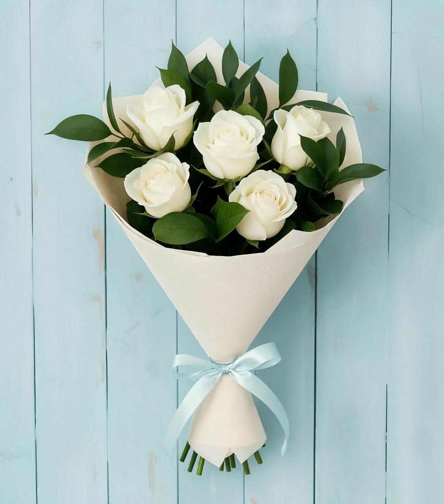 Букет цветов из: Розы в Зубовой Поляне