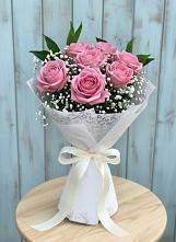 Букет цветов из:  Розы в Зубовой Поляне