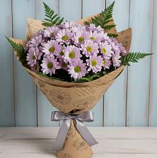 Букет цветов из:  Хризантемы в Зубовой Поляне