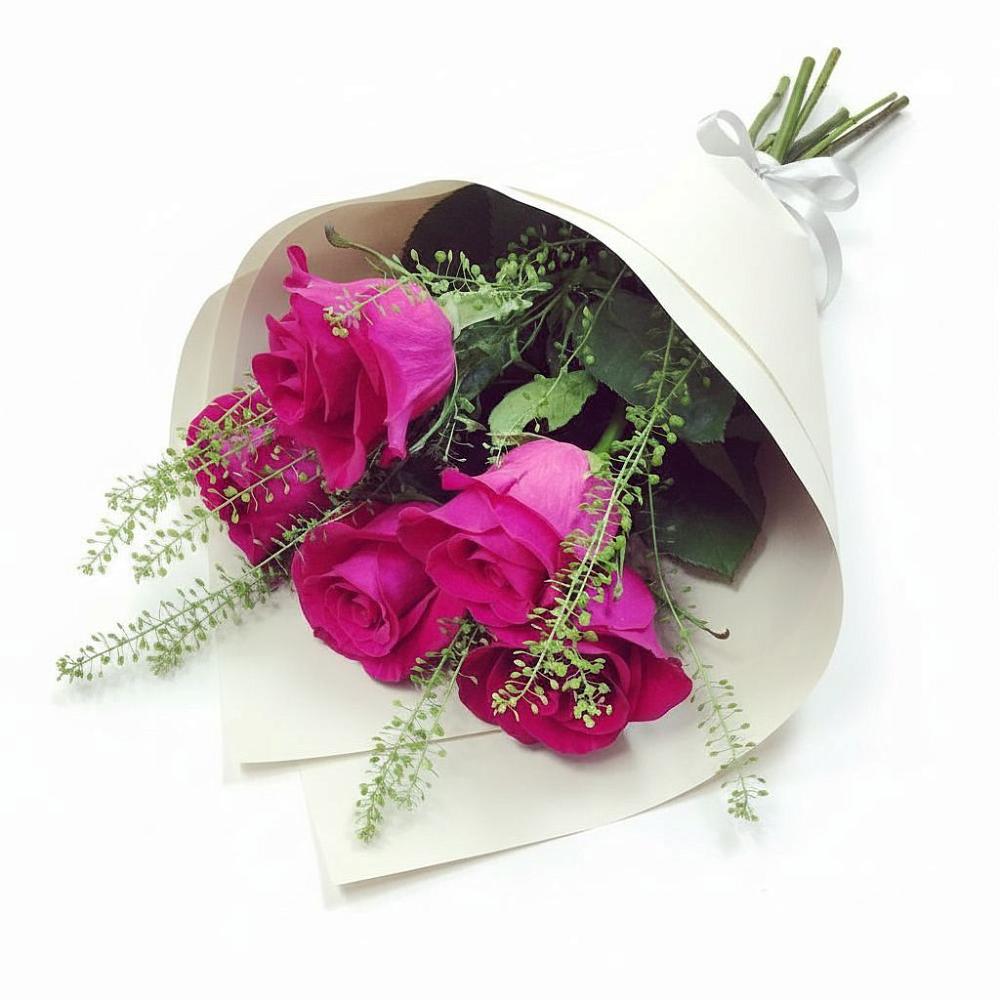 Букет цветов из: Розы в Зубовой Поляне