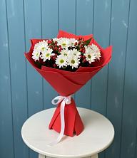 Букет цветов из:  Хризантемы в Зубовой Поляне