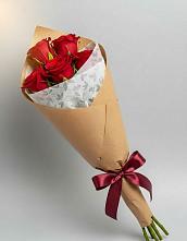 Букет цветов из:  Розы в Зубовой Поляне