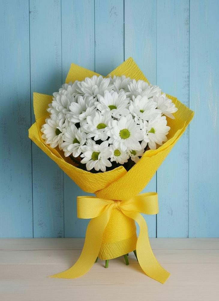 Букет цветов из: Хризантемы в Зубовой Поляне