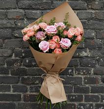 Букет цветов из:  Розы в Зубовой Поляне