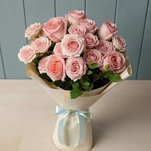 Букет Розовый шарм в Зубовой Поляне