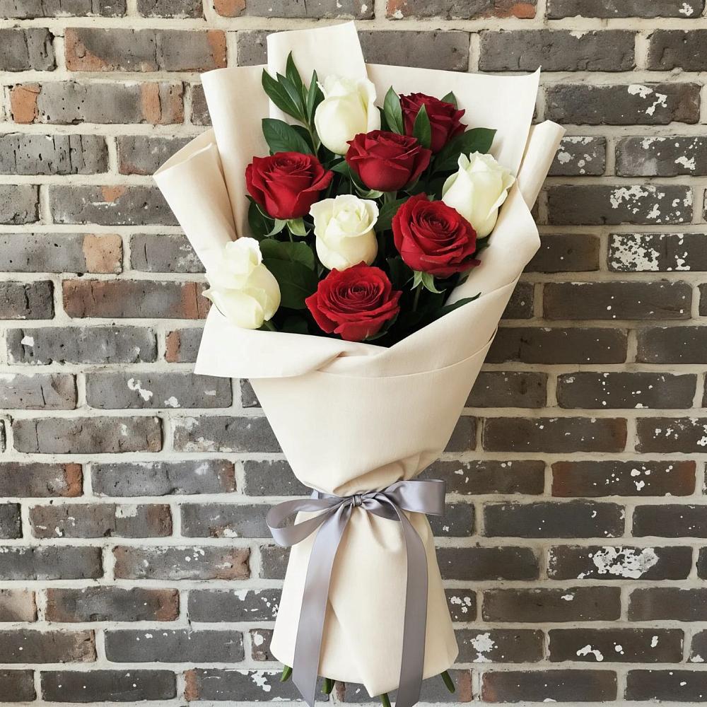 Букет цветов из: Розы в Зубовой Поляне