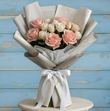 Букет цветов из:  Розы в Зубовой Поляне