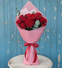 Букет цветов из:  Розы в Зубовой Поляне