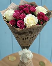 Букет цветов из:  Розы в Зубовой Поляне