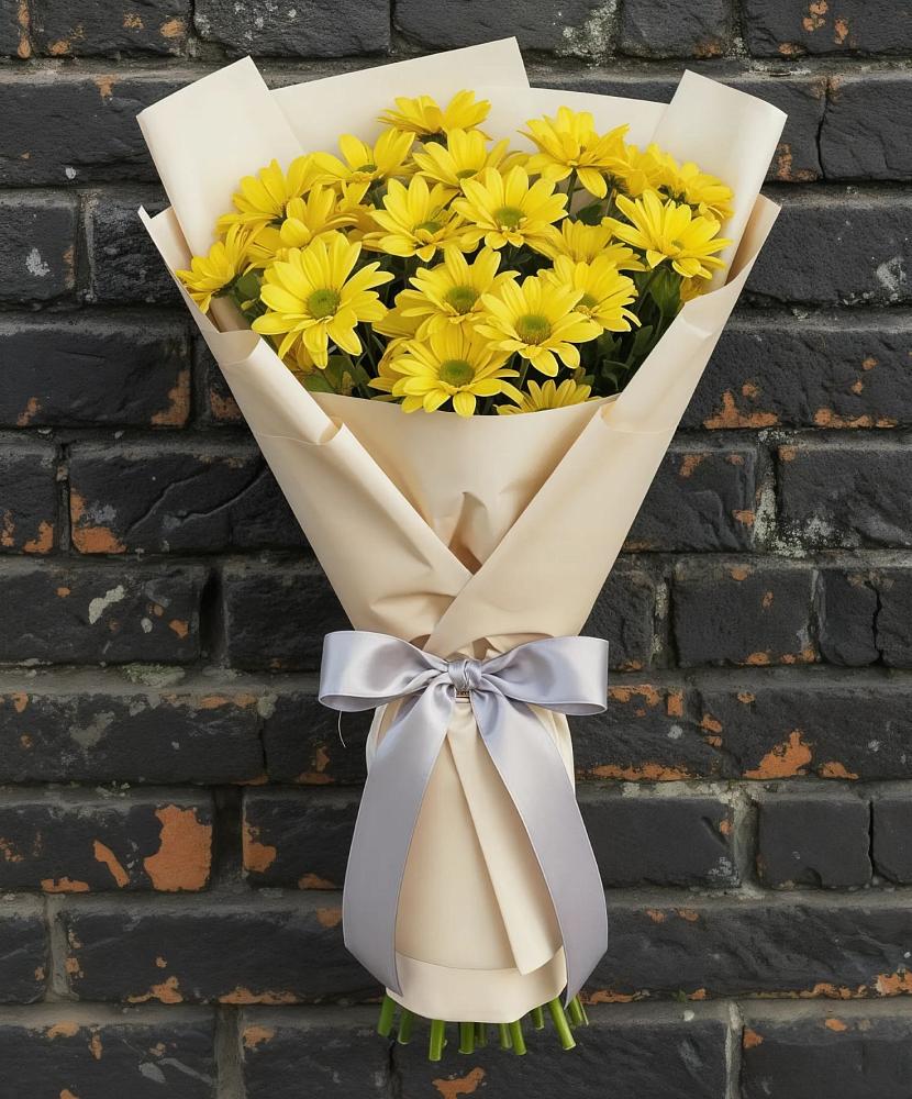 Букет цветов из: Хризантемы в Зубовой Поляне