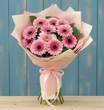 Букет цветов из:  Герберы в Зубовой Поляне