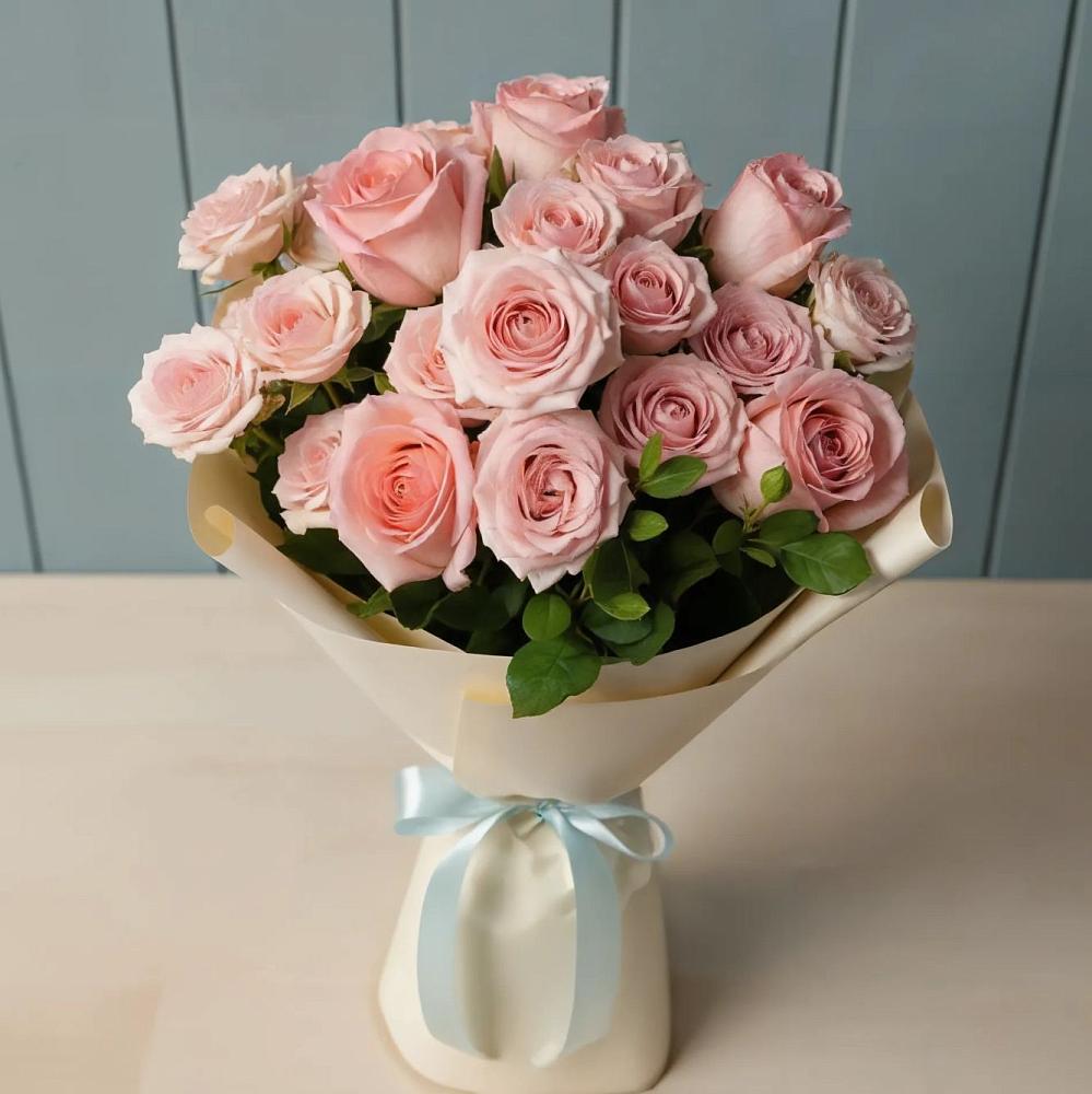 Букет Розовый шарм в Зубовой Поляне