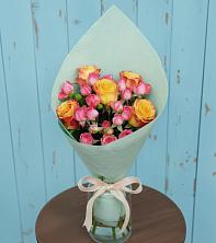 Букет цветов из:  Розы в Зубовой Поляне