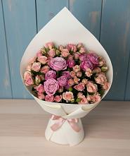 Букет цветов из:  Розы #REPLACE_PRED# Зубовой Поляне